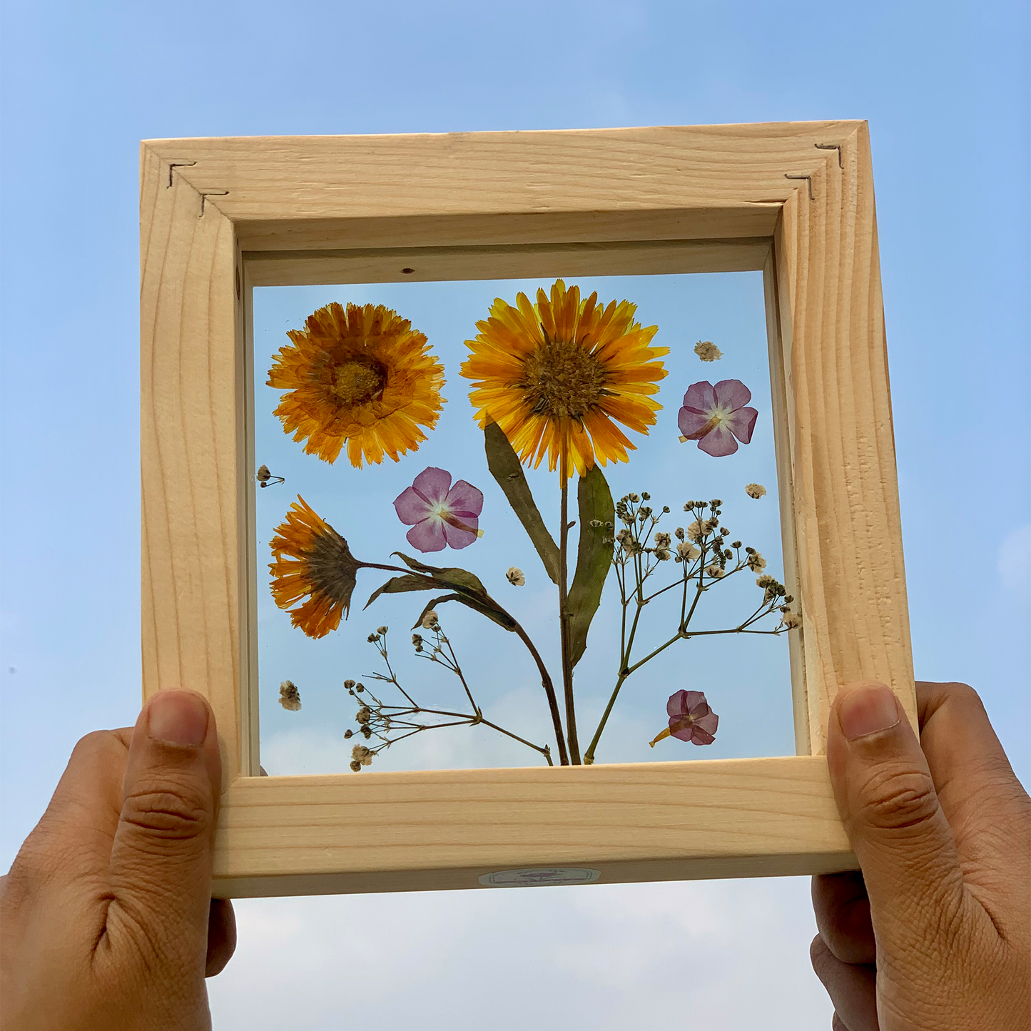 Ethereal Garden - Pressed Flower Frame