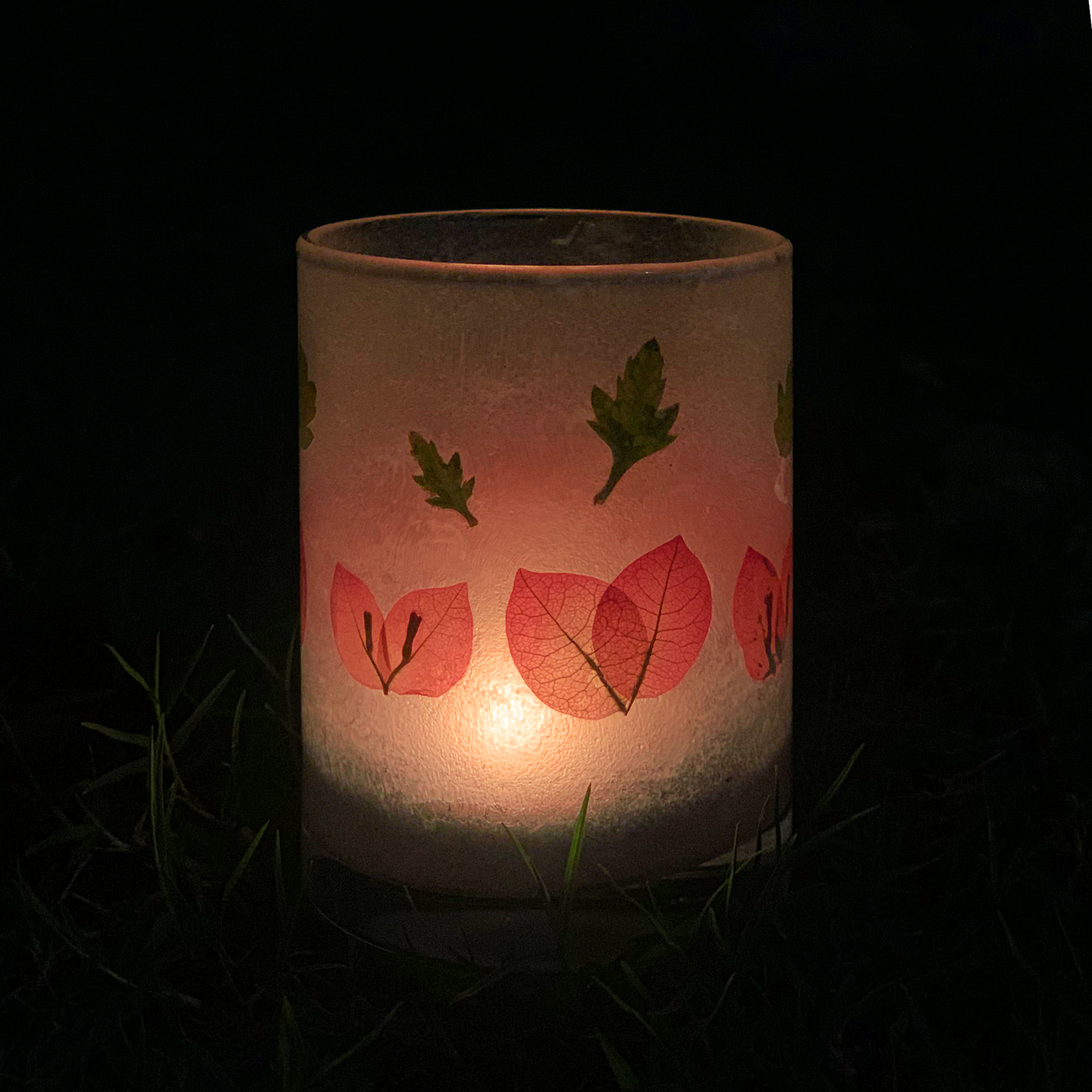 Garden Glow - Tealight Candle Jar