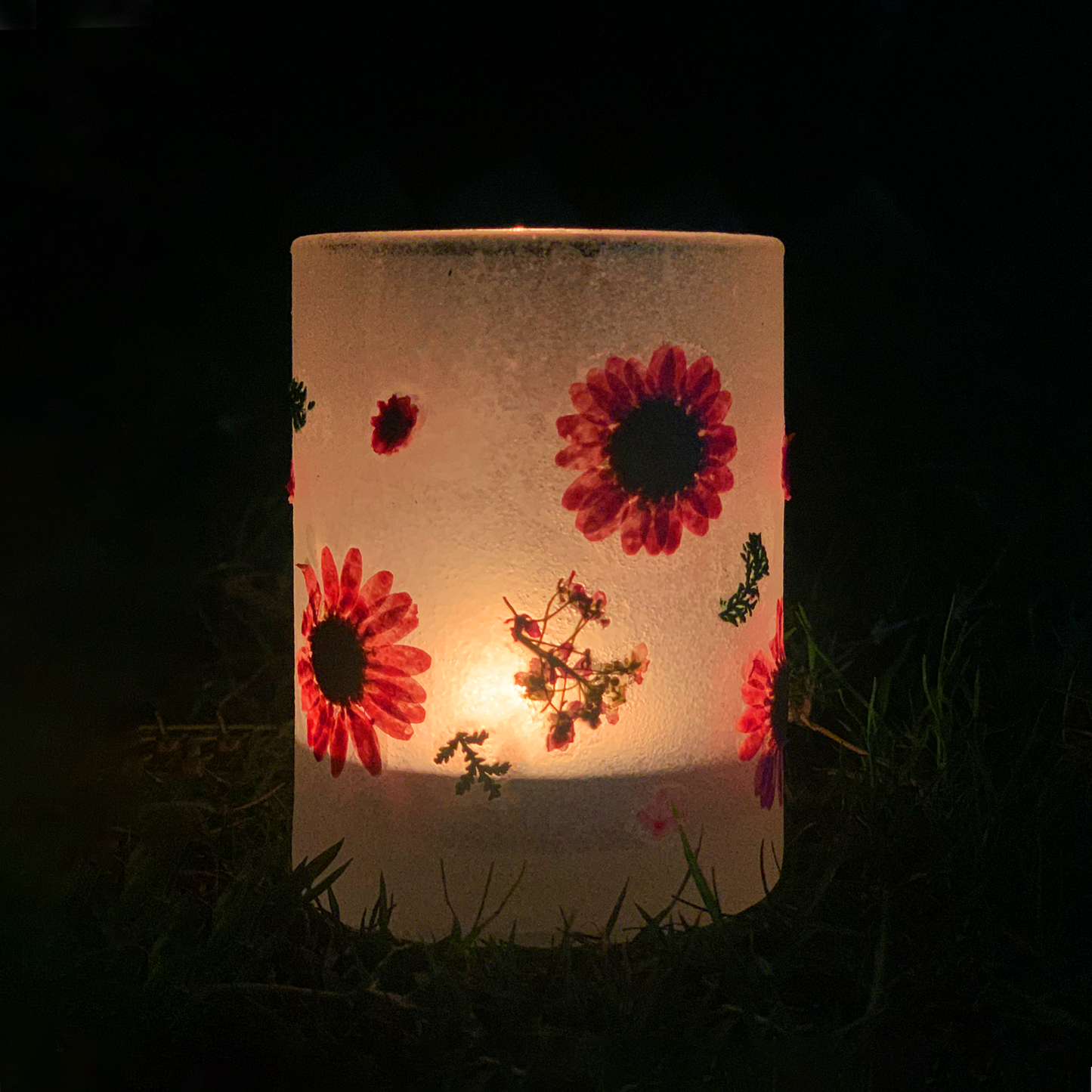 Garden Glow - Tealight Candle Jar