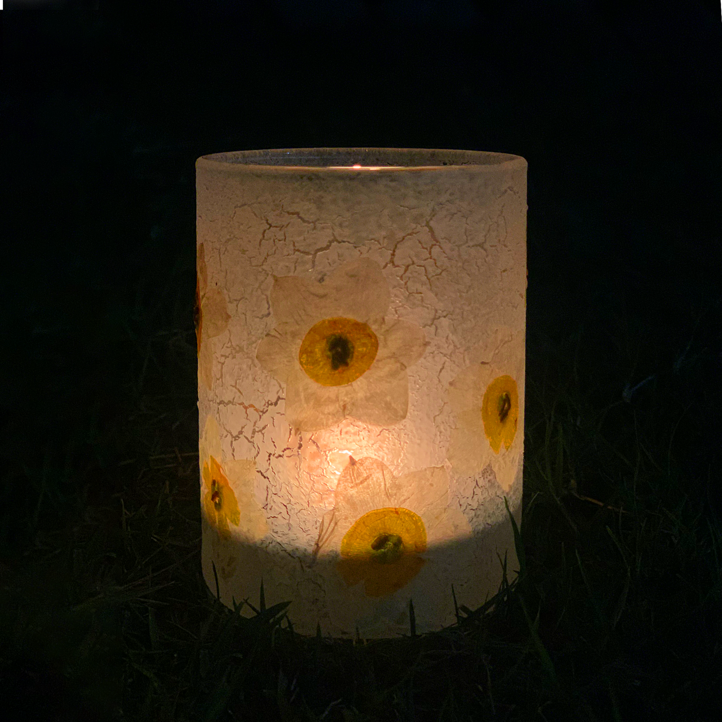 Garden Glow - Tealight Candle Jar