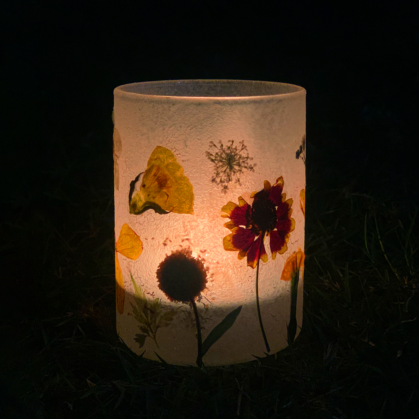 Garden Glow - Tealight Candle Jar