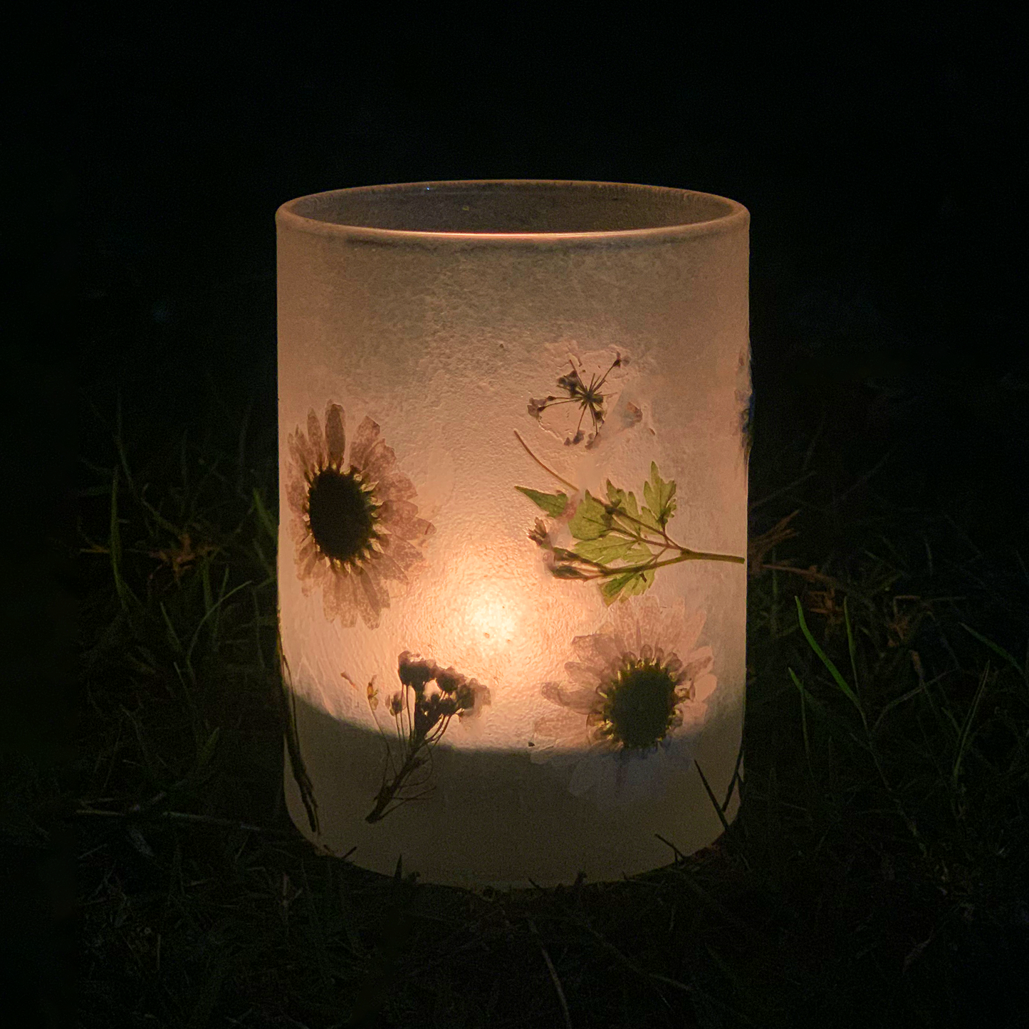 Garden Glow - Tealight Candle Jar