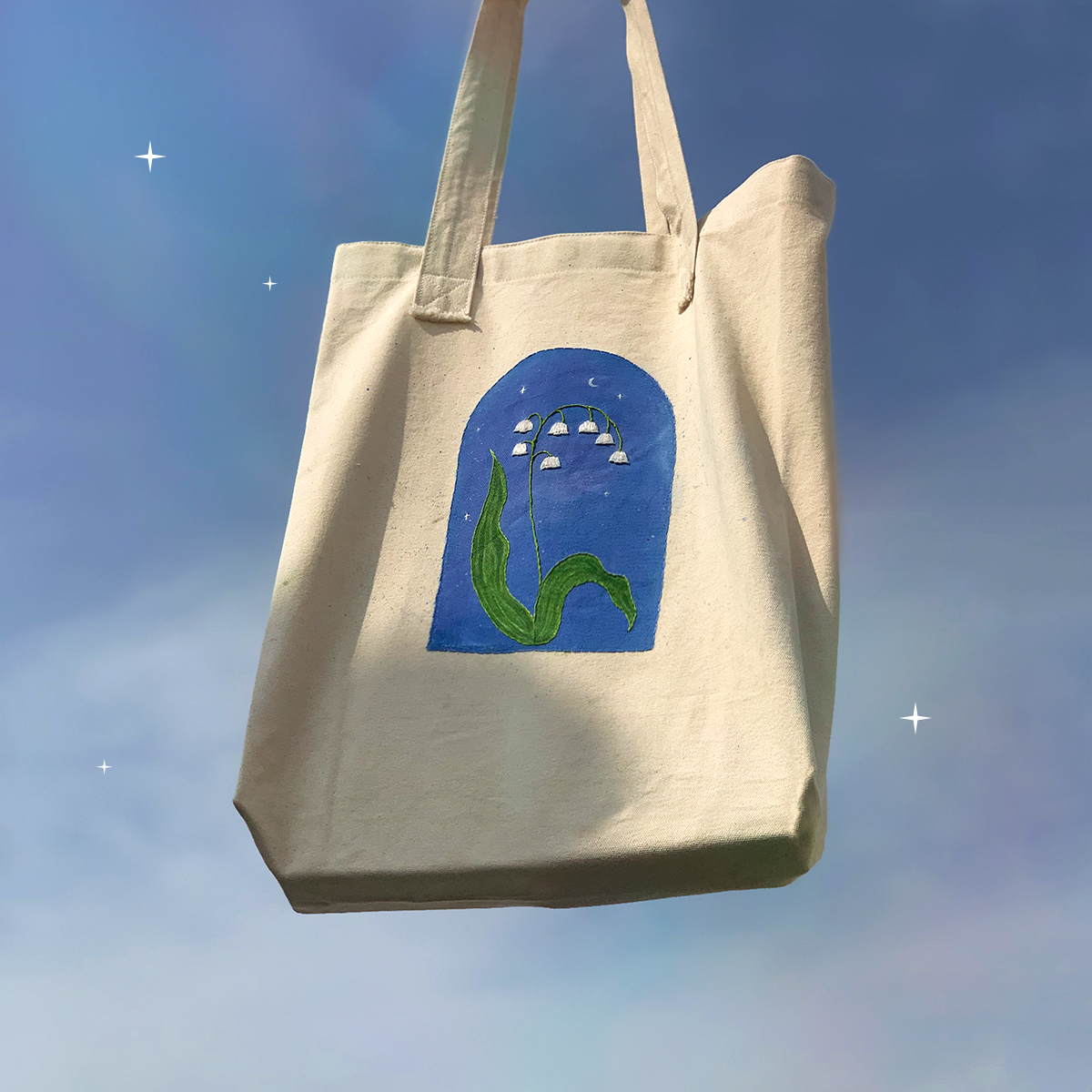 Lily of the Valley Tote Bag