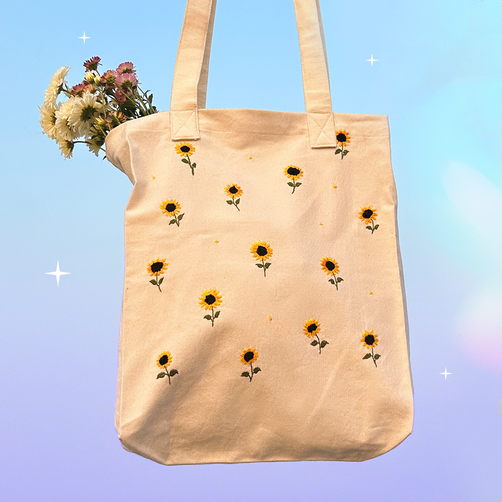 Sunflower Tote Bag