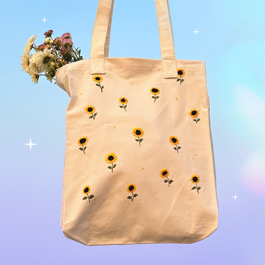 Sunflower Tote Bag