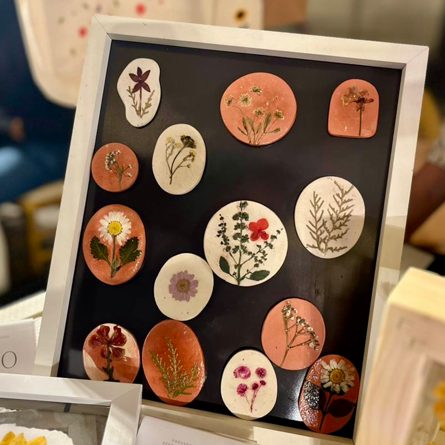 Earthy Blooms (Refrigerator Magnets)